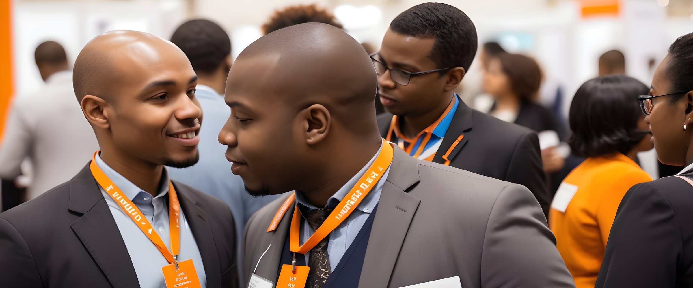 Rencontres entre exposants et visiteurs du salon