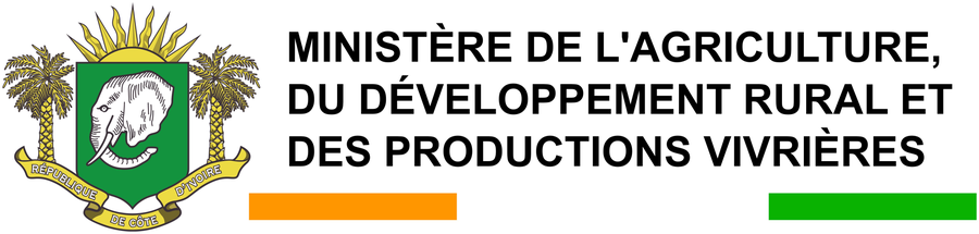 Armoiries de la République de Côte d'Ivoire, Ministère de l'Agriculture, du Développement Rural et des Productions Vivrières